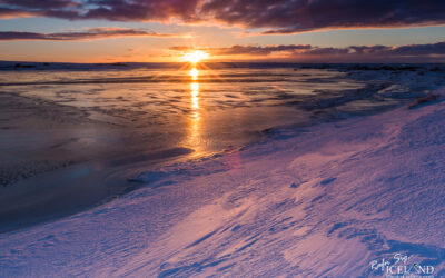 Hlíðarvatn in Ice and snow │ Iceland Landscape Photography