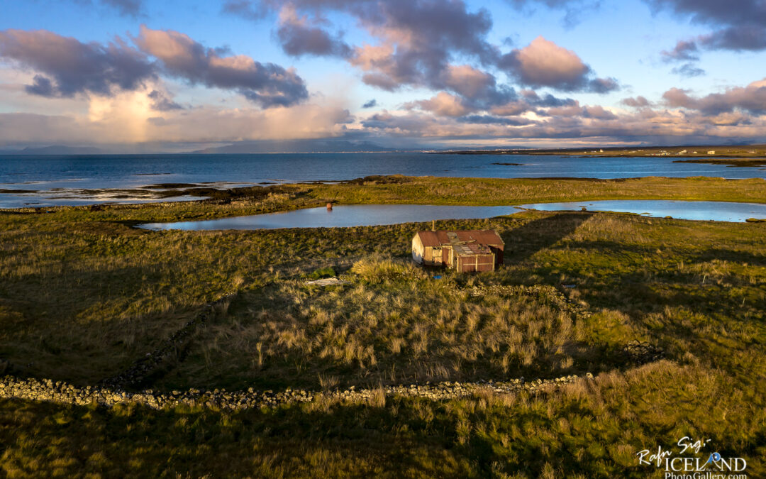 Móakot Abandoned Farmhouse – Iceland Drone Photography