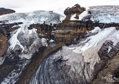 Morsárfoss in Morsájökull Glacier │ Iceland Landscape from