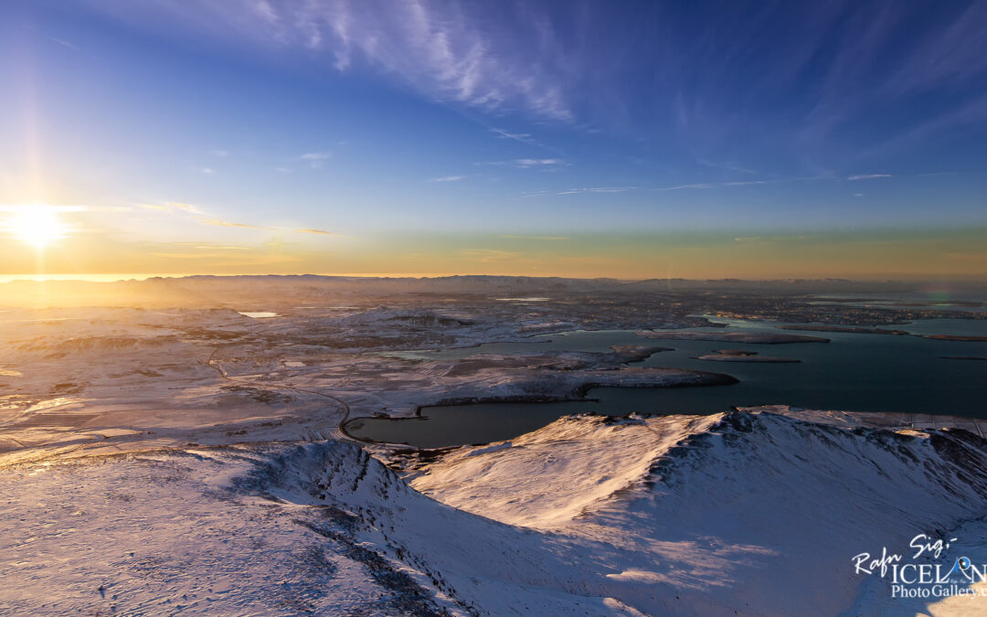 Reykjavík from Mountain Esja – Iceland Landscape Photography