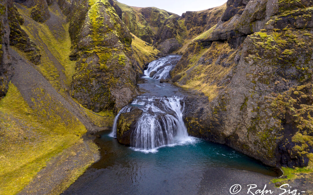 Stjórnarfoss waterfall – South – Iceland Landscape Photography