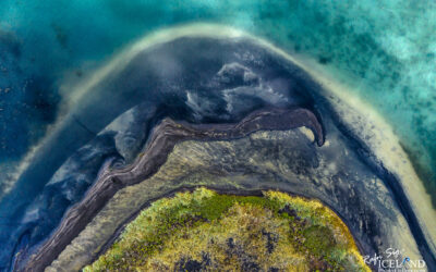 Stór-Sandvík Lake │ Iceland Landscape from Air