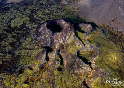 Stóra-Eldborg Volcano – South West │ Iceland Landscape from Air