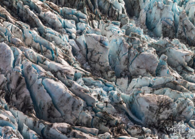 Vatnajökull Glacier Icefall│ Iceland Landscape from Air