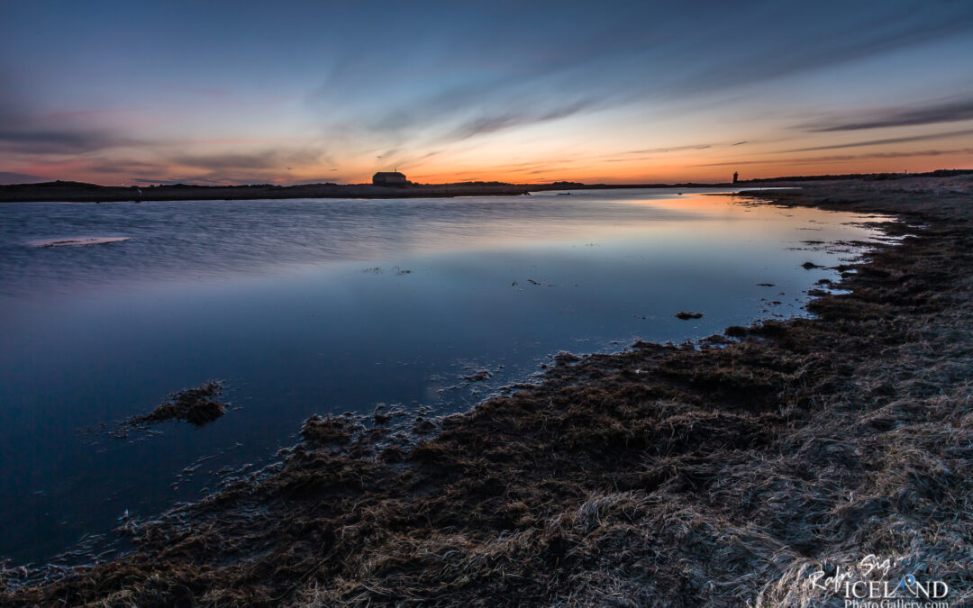 Abandoned farmhouse at Atlagerðistangi in the twilight – Iceland landscape photo