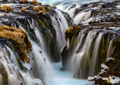 Brúarárfoss waterfall - South │ Iceland Landscape Photograph