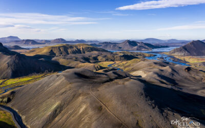 Fjallabak Nyrðri Highlands │ Iceland Landscape from Air