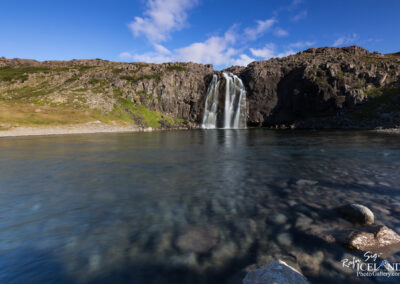 Foss Waterfal in Fossdalur - Westfjords │ Iceland Landscape Ph