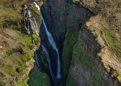 Glymur - Second-highest waterfall in Iceland │ Iceland Landsca