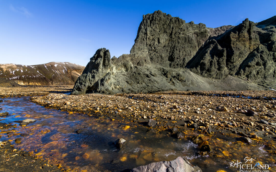 Grænagil Canyon and  Brennisteinsöldukvísl River │ Iceland Highland Landscape