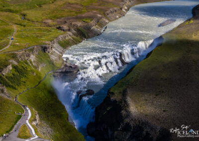 Gullfoss waterfall in the canyon of Hvítá river │ Iceland ci