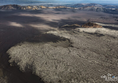 Hekla Volcano Lava edge │ Iceland Landscape from Air