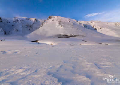Hengill Volcono area in winter │ Iceland Landscape from Air