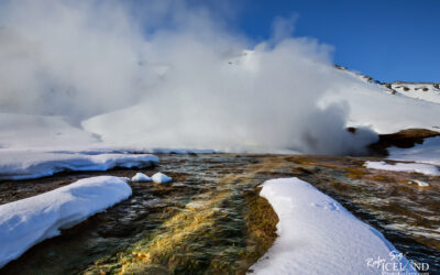 Hengill Geothermal area in winter │ Iceland Landscape