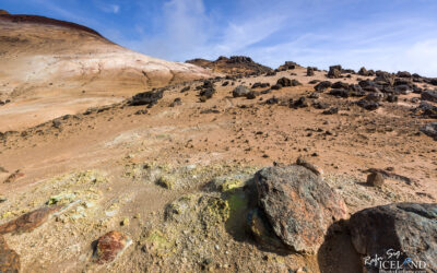 Hverafjall geothermal mountain - South West │ Iceland Landscap
