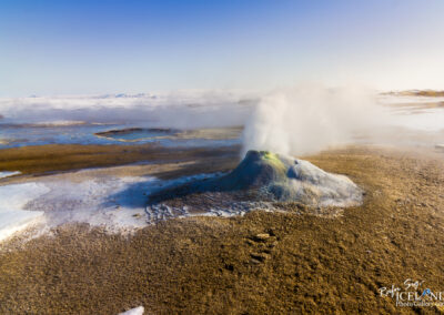 Hveravellir Nature Reserve geothermal in the Highlands │ Icela