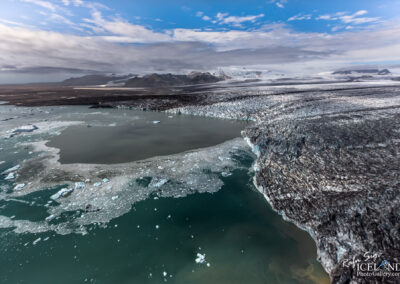 Jökulsárlón - Glacier Lagoon │ Iceland Landscape from Air