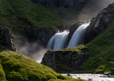 Klifbrekkufossar waterfalls – Eastfjords │ Iceland Landscape
