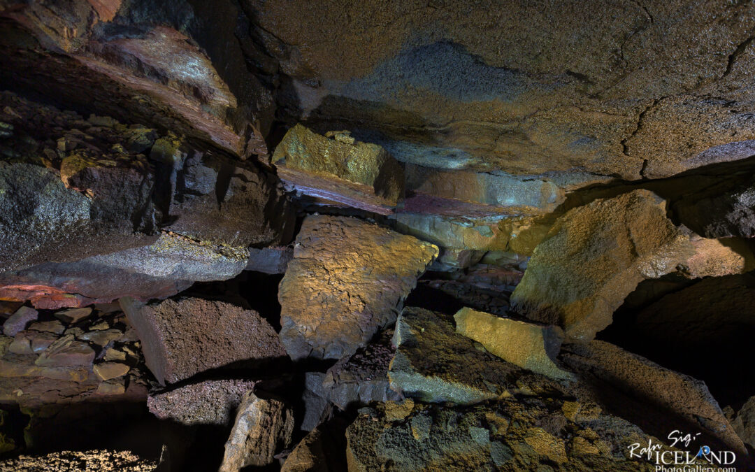 Lava Cave Exploring – Iceland landscape photo