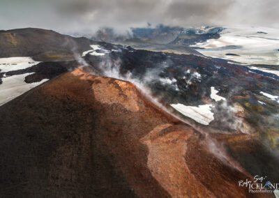 Móði og Magni Volcanos at Fimmvörðurháls │ Iceland Landsc