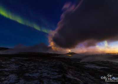 Northern lights at Reykjanesviti │ Iceland