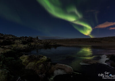 Northern lights at Snorrastaðatjarnir │ Iceland