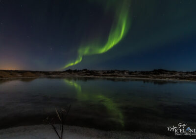 Northern lights at Stóra Sandvík │ Iceland