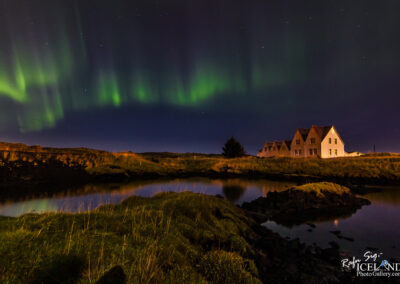 Northern lights at Straumur Farm │ Iceland