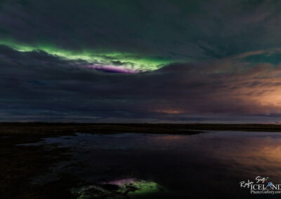 Northern lights at Vatnsleysuströnd │ Iceland