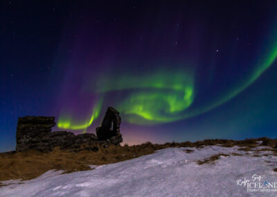 Northern lights at Vatnsleysuströnd │ Iceland