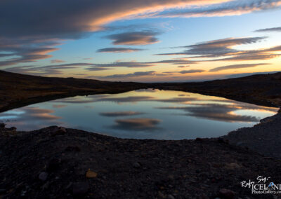 Reflection on a pond - South │ Iceland Landscape Photography