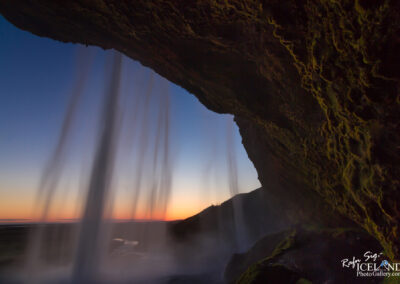 Seljalandsfoss waterfall in the twilight - South │ Iceland La