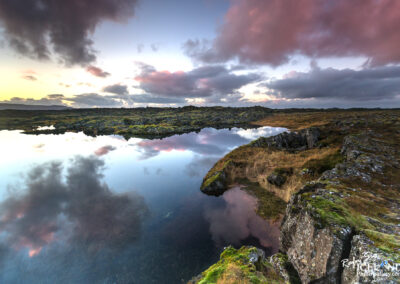 Snorrastaðatjarnir lakes - South West │ Iceland Landscape Photo