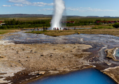 Strokkur geyser - South │ Iceland Landscape Photography