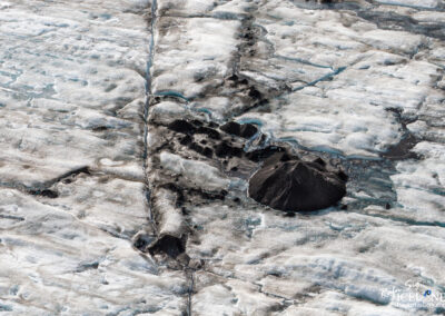 Vatnajökull Glacier Patterns│ Iceland Landscape from Air