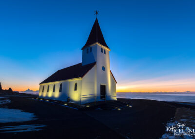 Vik church - South │ Iceland City Photography
