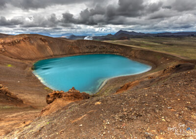 Víti, explosion crater at Mývatn – North │ Iceland Landsca