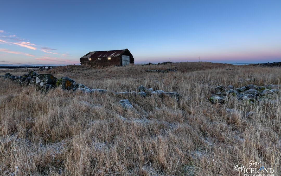 Lonely fishing hut in Nausthólsvík – Iceland Landscape Photography