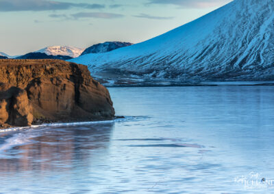 Kleifarvatn Lake in Winter │ Iceland Landscape Photography