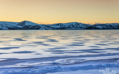 Kleifarvatn Lake in the morning Glow│ Iceland Landscape Photog
