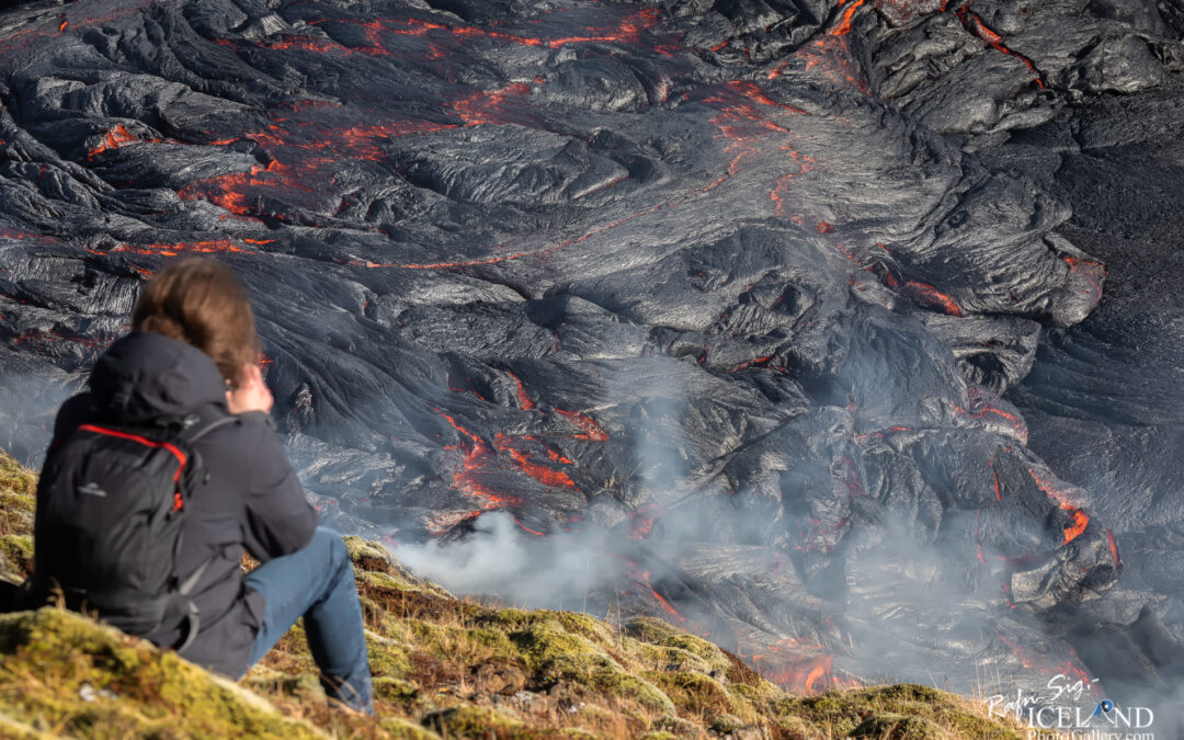 At the edge – Geldingadalir Volcano Eruption – Iceland Photo Gallery