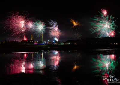 Vogar – New Year Fireworks │ Iceland Photo Gallery