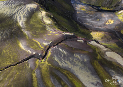 Eldgjá Canyon │ Iceland Landscape from Air