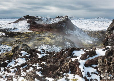 Eldvörp Crades │ Iceland Landscape Photography