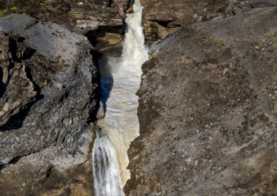 Farið river and the waterfalls Nýifoss Leynifoss │ Iceland