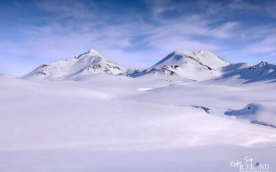 Hellnafjall Mountain in winter snow │ Iceland Photo Gallery
