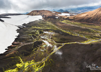 Hrafntinnusker Geothermal area in the Highlands │ Iceland Phot