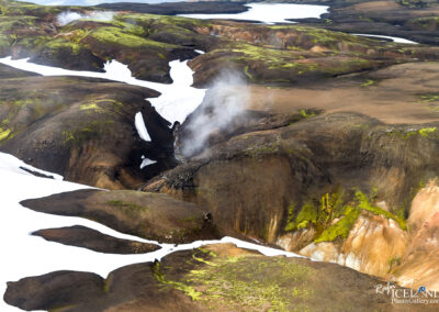 Hrafntinnusker Geothermal area in the Highlands │ Iceland Phot