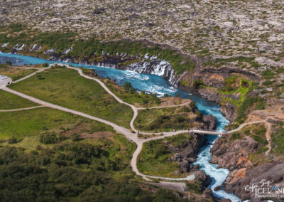 Hraunfossar waterfalls │ Iceland Landscape Photography