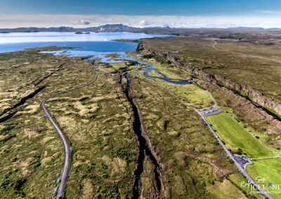 Thingvellir National Park │ Iceland Landscape from Air